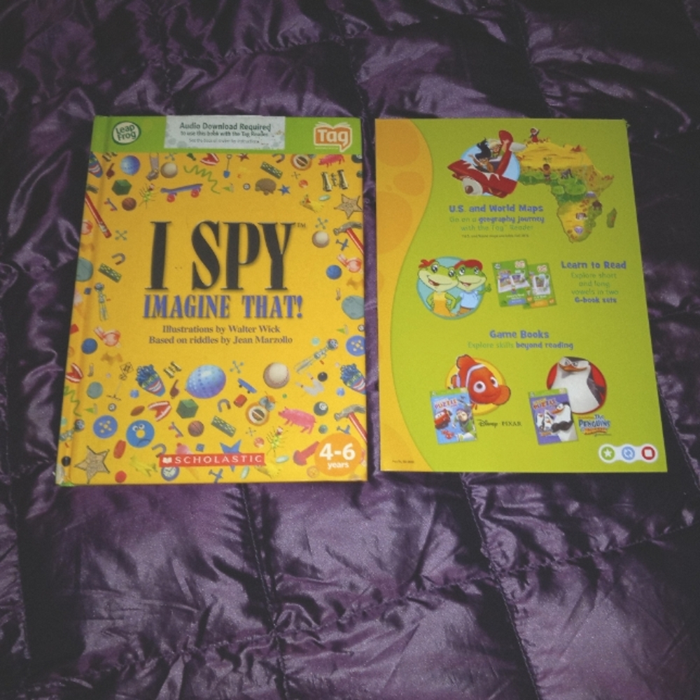 I SPY IMAGINE THAT! Leapfrog TAG Book